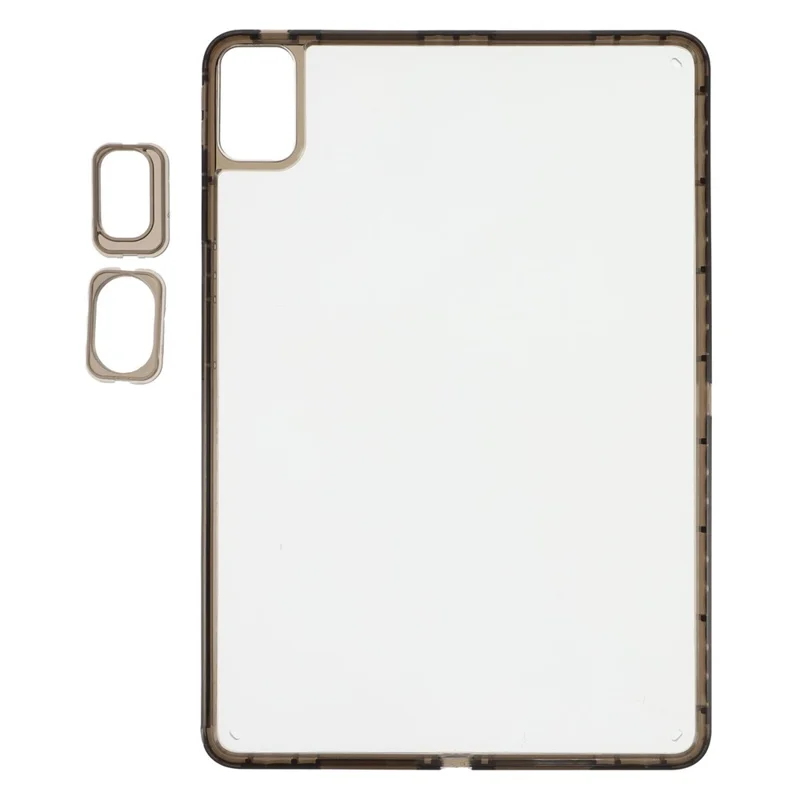 Tablet Case For Huawei MatePad 11.5 S / 11.5 / Air 11.5 inch (2023) Flexible TPU + Acrylic Shockproof Cover with Lens Frames - Grey-Cellmalls