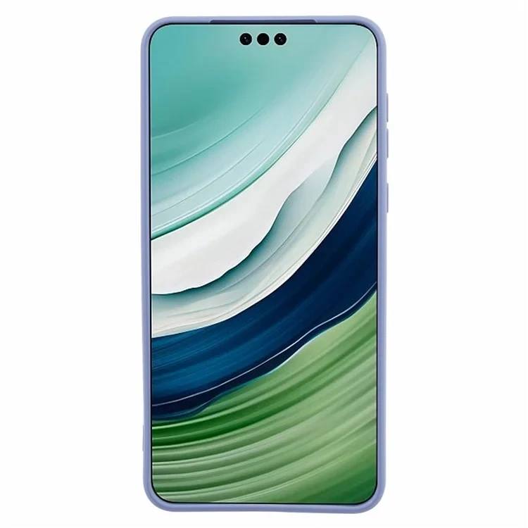For Huawei Mate 60 Pro+ Slim Case Shockproof Cell Phone TPU Cover - Lavender Grey-Cellmalls