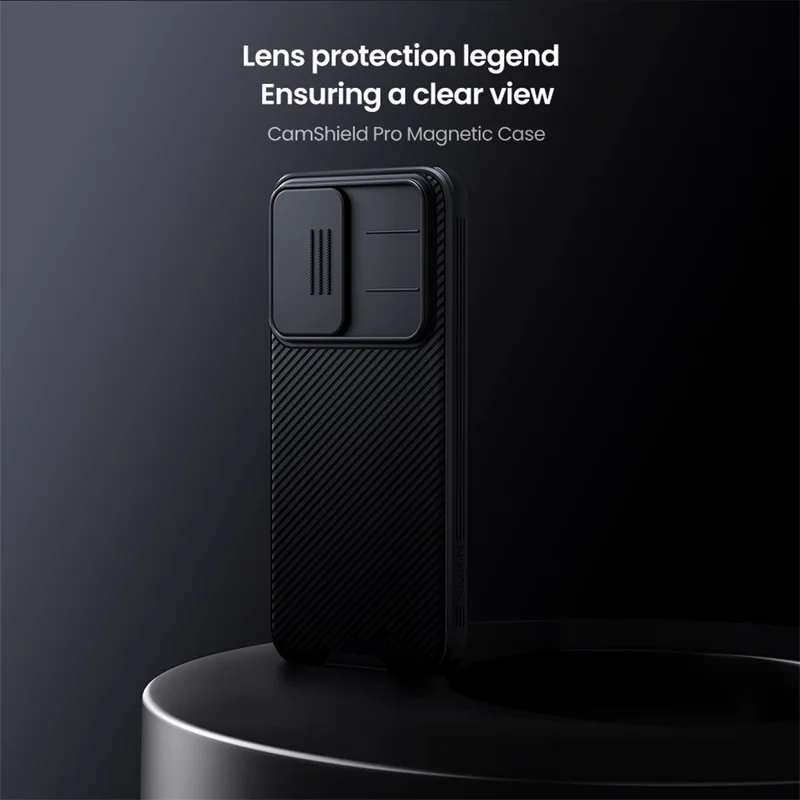 NILLKIN Camshield Pro for Xiaomi Poco F7 5G  /  Redmi Turbo 4 Pro 5G Case Compatible with MagSafe TPU + PC Phone Cover with Slider Camera-Cellmalls