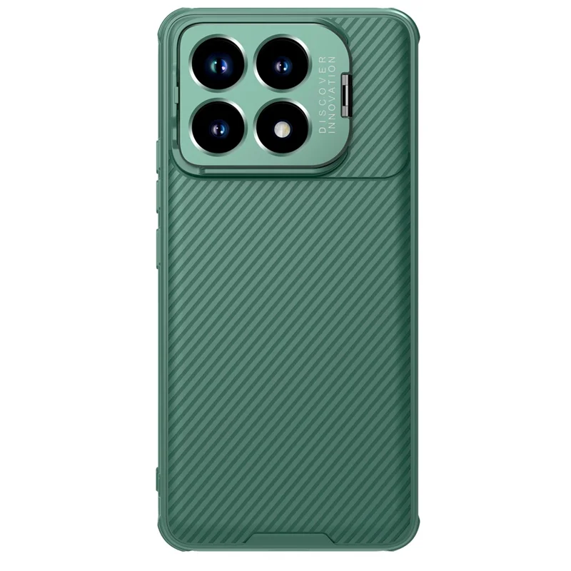 NILLKIN Camshield Prop Magnetic Series for Xiaomi Poco F6 Pro 5G / Redmi K70 5G / K70 Pro 5G Case Precise Cut-Out PC+TPU Shell - Green-Cellmalls