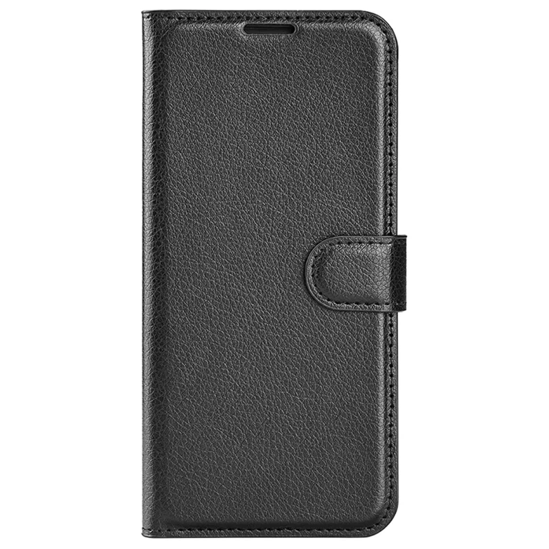 For Huawei Pura 70 Ultra Case Litchi Texture Leather Folio Flip Wallet Phone Cover - Black-Cellmalls