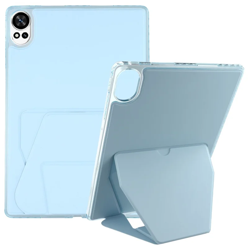 For Huawei MatePad Air (2024)  /  MatePad 12 X Case TPU PU Leather Kickstand Tablet Cover - Black-Cellmalls