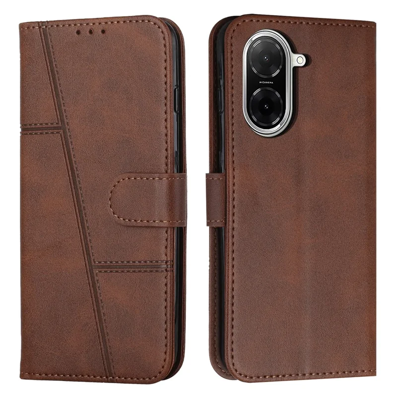 Leather Case for Xiaomi Redmi A5 4G (171.7mm) / Poco C71 4G Stand Protective Phone Cover - Rose Gold-Cellmalls