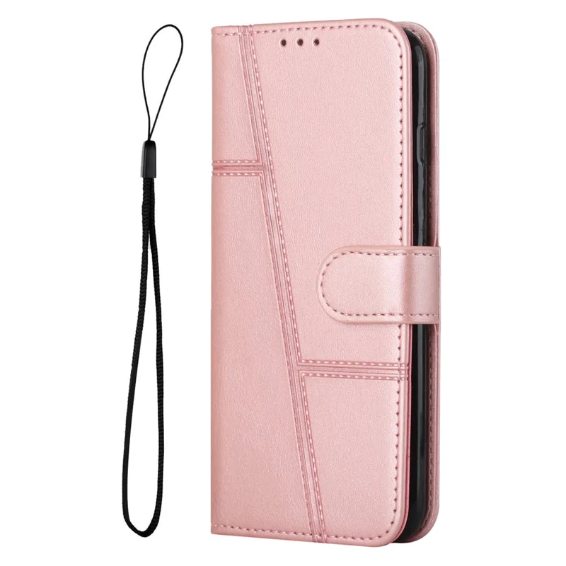 Leather Case for Xiaomi Redmi A5 4G (171.7mm) / Poco C71 4G Stand Protective Phone Cover - Rose Gold-Cellmalls