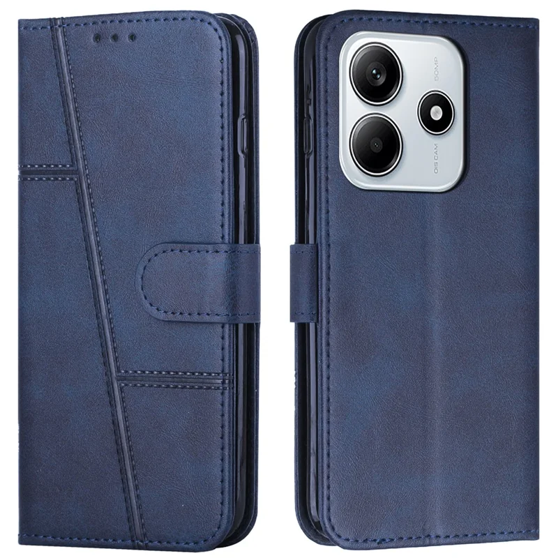 For Xiaomi Redmi Note 14 5G Case Stand Flip Protective Leather Phone Cover - Rose Gold-Cellmalls