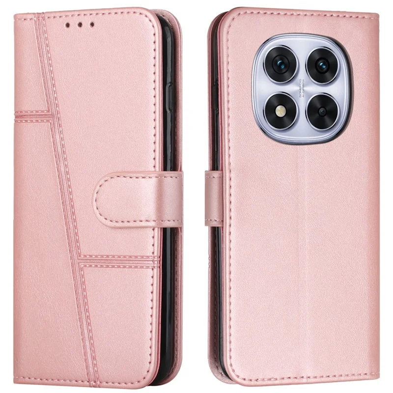 For Xiaomi Redmi Note 14 Pro+ 5G / Note 14 Pro 5G / Poco X7 5G Case Stand Flip Protective Leather Phone Cover - Sapphire-Cellmalls