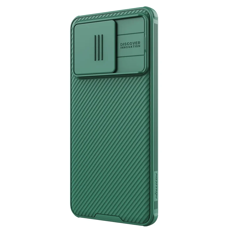 NILLKIN Camshield Pro Series for Xiaomi Redmi K70 Ultra Case PC+TPU Slide Camera Lid Phone Cover - Green-Cellmalls