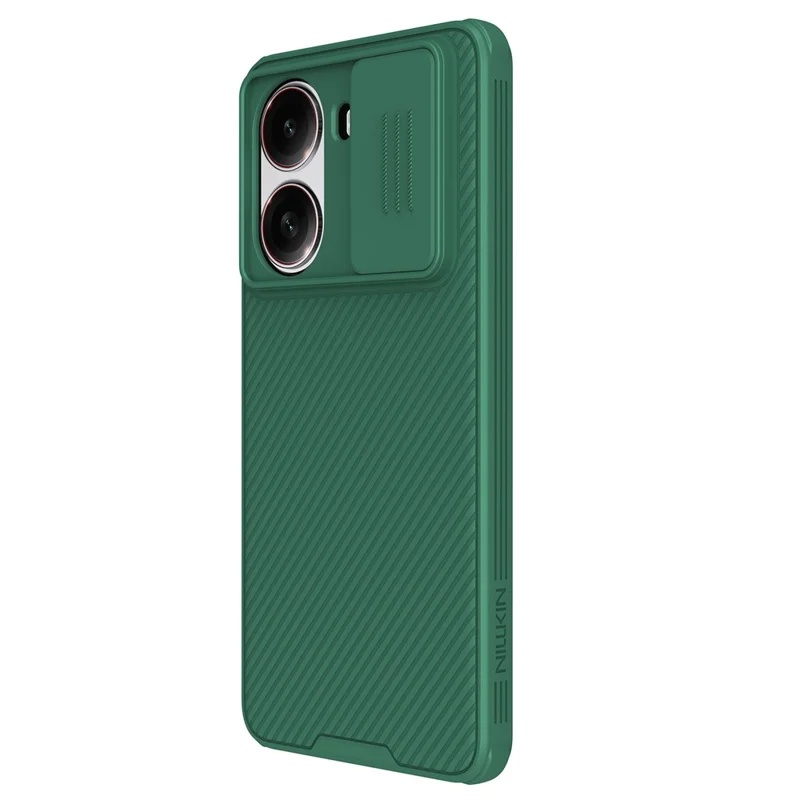 NILLKIN Camshield Pro Series for Xiaomi Redmi Turbo 4 5G Case PC + TPU Slide Camera Lid Phone Cover - Black-Cellmalls