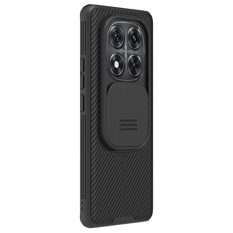 NILLKIN Camshield Pro Series for Xiaomi Redmi Note 14 Pro+ 5G Case PC+TPU Slide Camera Lid Phone Cover - Black-Cellmalls