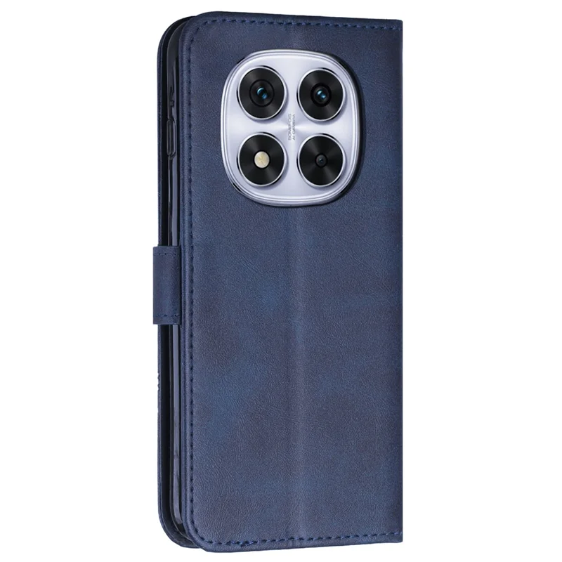 For Xiaomi Redmi Note 14 Pro+ 5G / Note 14 Pro 5G / Poco X7 5G Case Stand Flip Protective Leather Phone Cover - Sapphire-Cellmalls