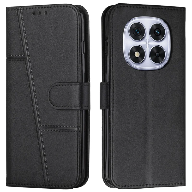 For Xiaomi Redmi Note 14 Pro+ 5G / Note 14 Pro 5G / Poco X7 5G Case Stand Flip Protective Leather Phone Cover - Sapphire-Cellmalls