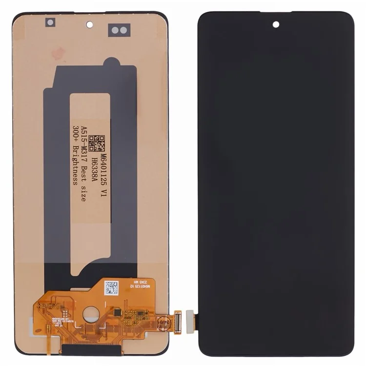 Grade C LCD Screen and Digitizer Assembly Replacement Part (TFT Edition, without Fingerprint Function) (without Logo) for Samsung Galaxy A51 4G SM-A515 - Black-Cellmalls