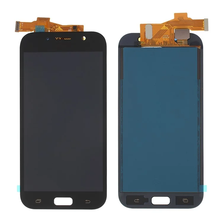 LCD Screen Digitizer Assembly Repair Part [TFT Version] for Samsung Galaxy A7 (2017) A720 - Black-Cellmalls