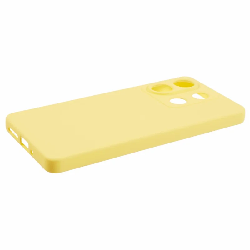 For Xiaomi Redmi Note 13 5G Case 2.0mm Thickness Anti-drop Soft TPU Mobile Phone Cover - Yellow-Cellmalls