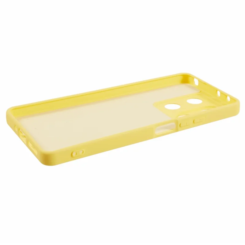 For Xiaomi Redmi Note 13 4G TPU Case 2.0mm Well-protected Anti-scratch Smartphone Cover - Yellow-Cellmalls