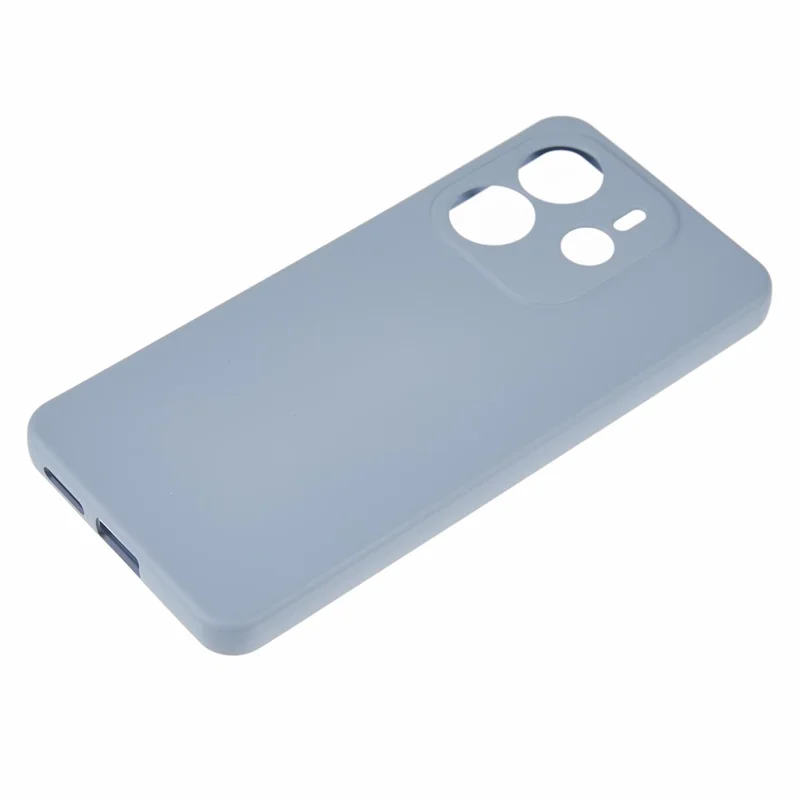 For Xiaomi Redmi Note 14 4G (163.25mm) Case Arc Edge 2.0mm TPU Protective Phone Cover - Grey-Cellmalls