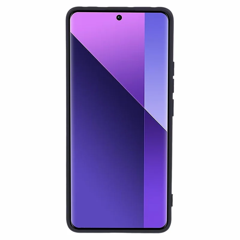 For Xiaomi Redmi Note 13 Pro+ 5G Cell Phone Case 2.0mm Scratch-resistant Soft TPU Back Cover - Black-Cellmalls