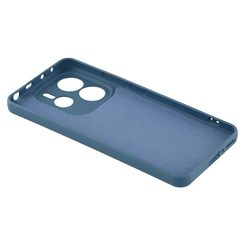 For Xiaomi Redmi Note 14 5G Case Arc Edge 2.0mm TPU Protective Phone Cover - Blue-Cellmalls