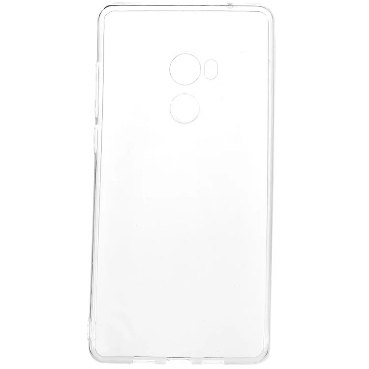 For Xiaomi Mi Mix 2 Soft TPU Clear Cover Slim Anti-Scratch Protective Phone Case-Cellmalls