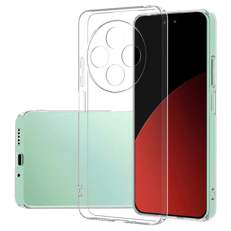 For Xiaomi Poco C75 4G / Redmi 14R 5G / 14C 4G Case Transparent TPU Flexible Phone Cover-Cellmalls