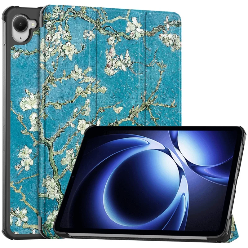For Xiaomi Redmi K Pad Case Pattern Print Leather Stand Tablet Cover - Starry Sky-Cellmalls