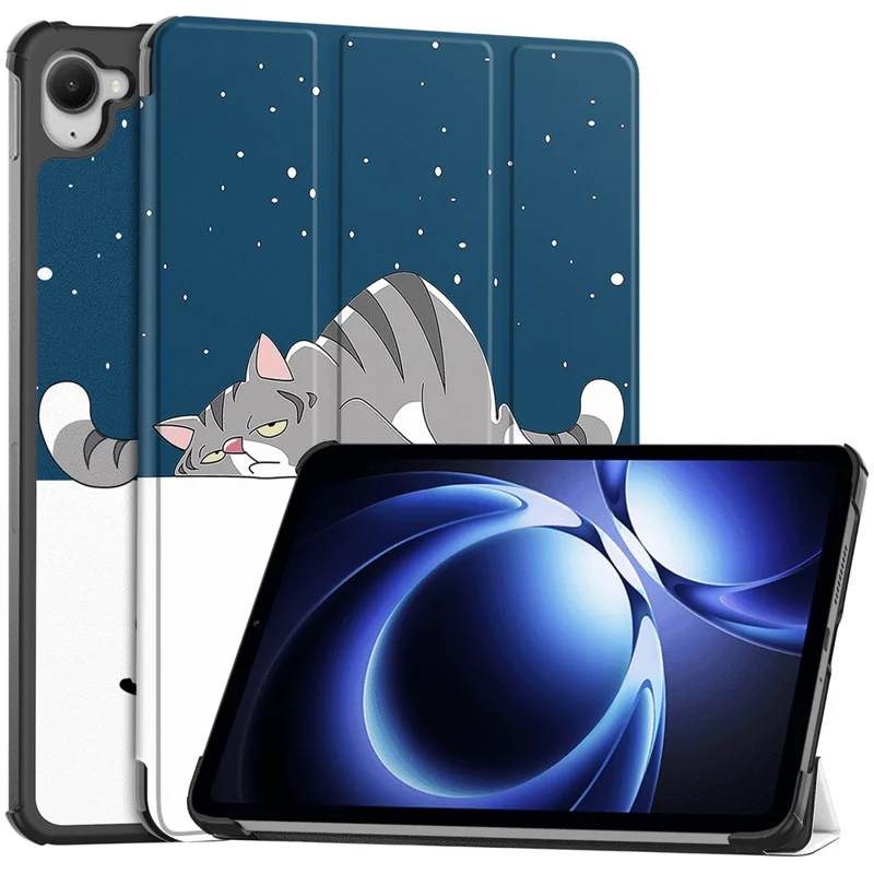 For Xiaomi Redmi K Pad Case Pattern Print Leather Stand Tablet Cover - Starry Sky-Cellmalls