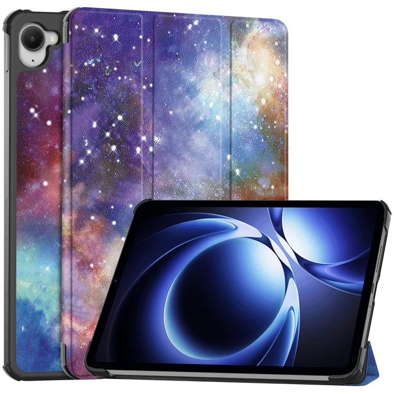 For Xiaomi Redmi K Pad Case Pattern Print Leather Stand Tablet Cover - Starry Sky-Cellmalls