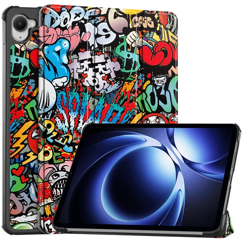 For Xiaomi Redmi K Pad Case Pattern Print Leather Stand Tablet Cover - Starry Sky-Cellmalls