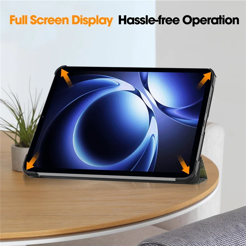 For Xiaomi Redmi K Pad Case Pattern Print Leather Stand Tablet Cover - Starry Sky-Cellmalls