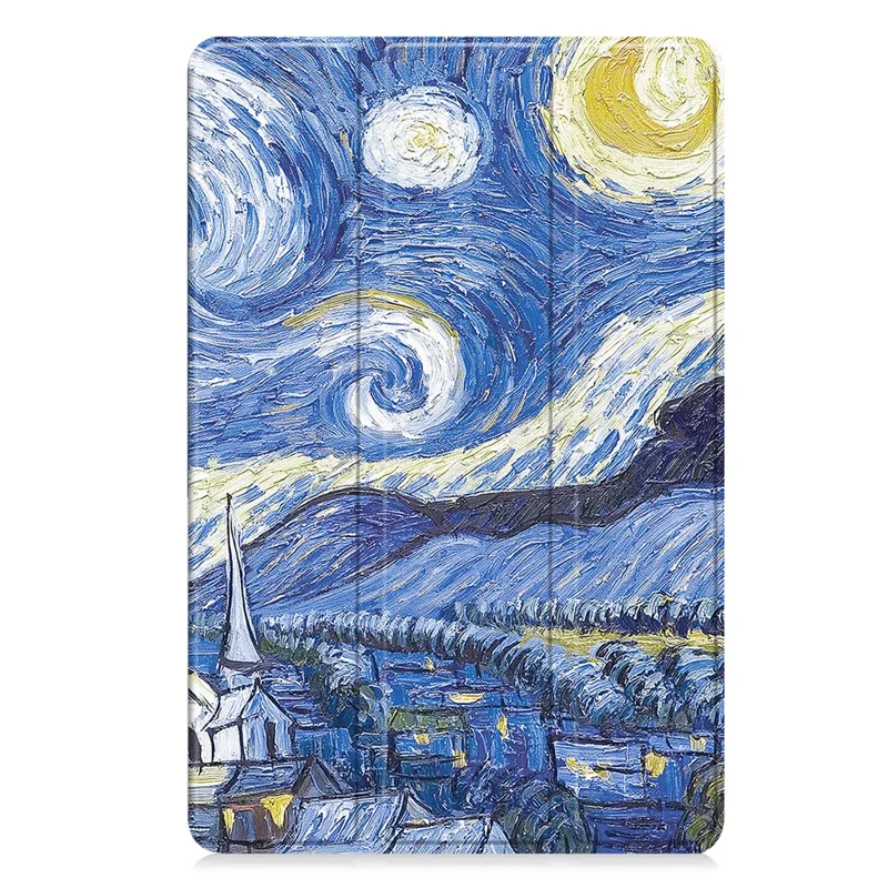 For Xiaomi Redmi K Pad Case Pattern Print Leather Stand Tablet Cover - Starry Sky-Cellmalls