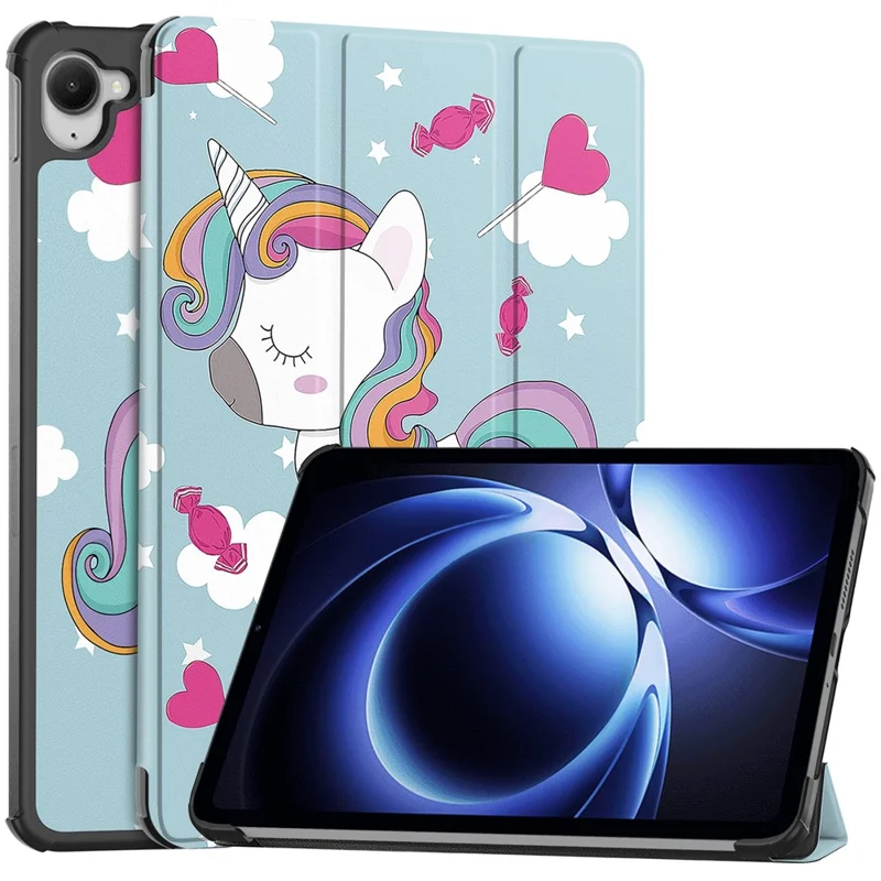 For Xiaomi Redmi K Pad Case Pattern Print Leather Stand Tablet Cover - Starry Sky-Cellmalls