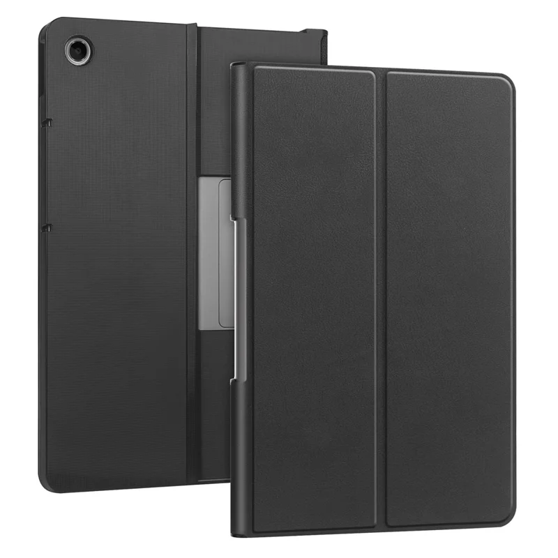 For Lenovo Tab Plus Stand Case Shockproof Leather Tablet Cover - Black-Cellmalls