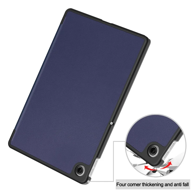 For Lenovo Tab TB311FU Case Anti-Drop Leather Stand Tablet Cover - Dark Blue-Cellmalls