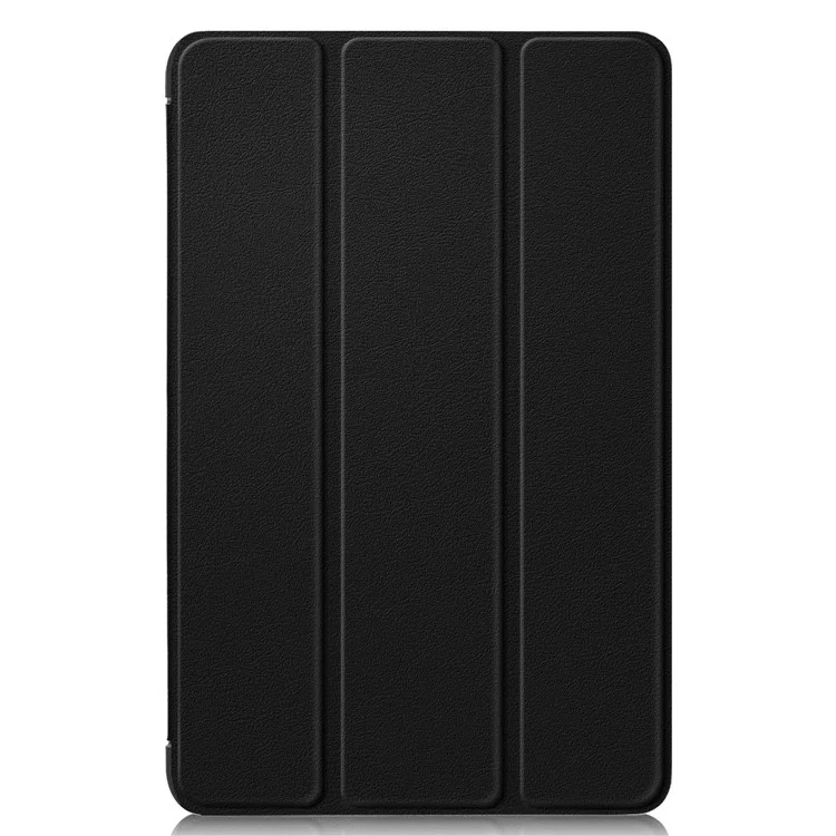 For Lenovo Tab M10 5G TB-360ZU Trifold Stand Smart Case PU Leather Full Body Protective Tablet Cover - Black-Cellmalls
