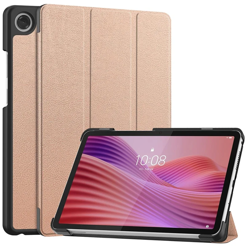 For Lenovo Tab K9  /  Tab One Case Anti-Drop Leather Stand Tablet Cover - Black-Cellmalls