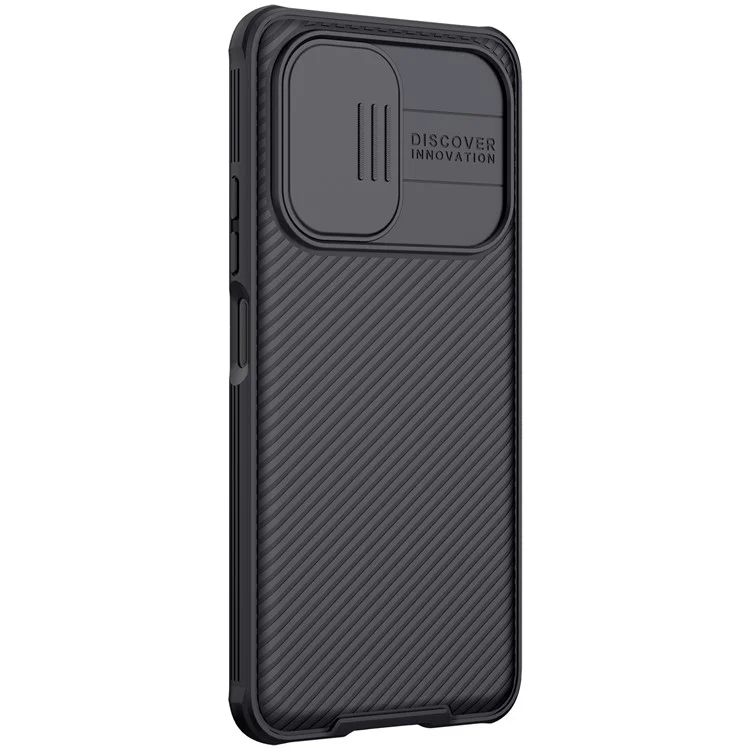 NILLKIN CamShield Case for Xiaomi Poco F3 / Redmi K40 / K40 Pro / K40 Pro+ Slide Camera Cover PC Hard Phone Case Cover - Black-Cellmalls