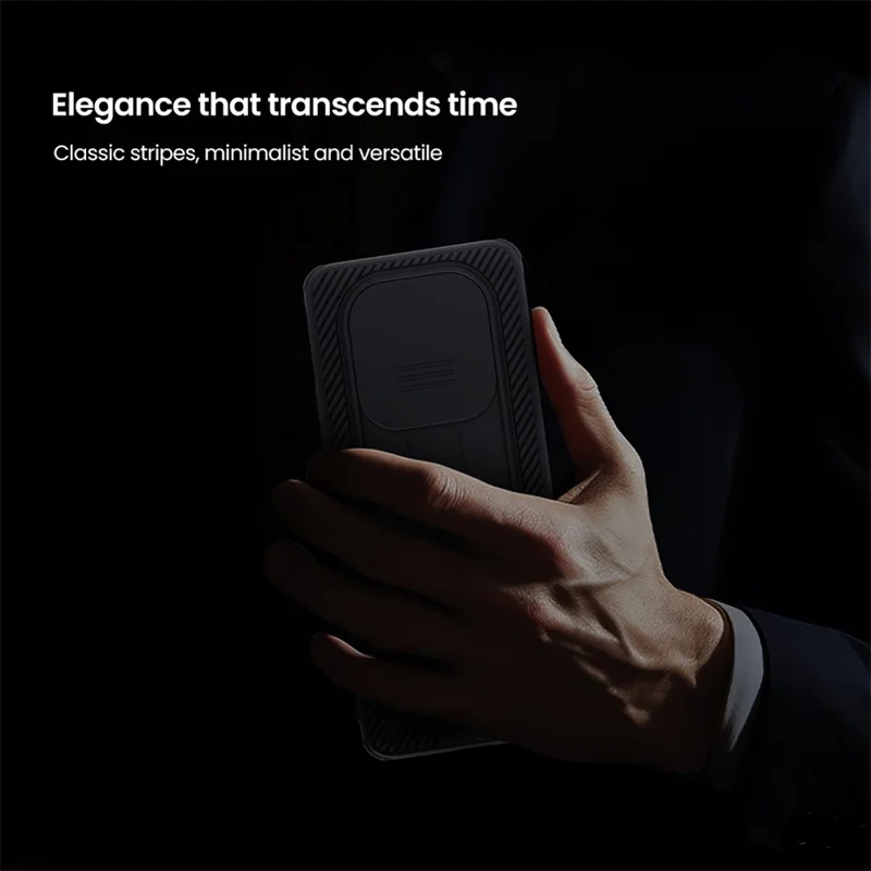 NILLKIN Camshield Pro Series for Xiaomi Redmi Note 14 Pro+ 5G Case PC+TPU Slide Camera Lid Phone Cover - Black-Cellmalls