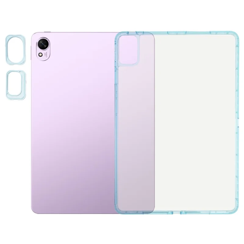 Tablet Case For Huawei MatePad 11.5 S / 11.5 / Air 11.5 inch (2023) Flexible TPU + Acrylic Shockproof Cover with Lens Frames - Grey-Cellmalls