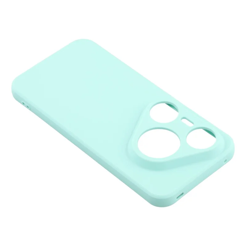 For Huawei Pura 80 Pro / Pura 80 Pro+ Case Precise Cutouts Straight Edge TPU Shockproof Phone Cover - Baby Blue-Cellmalls