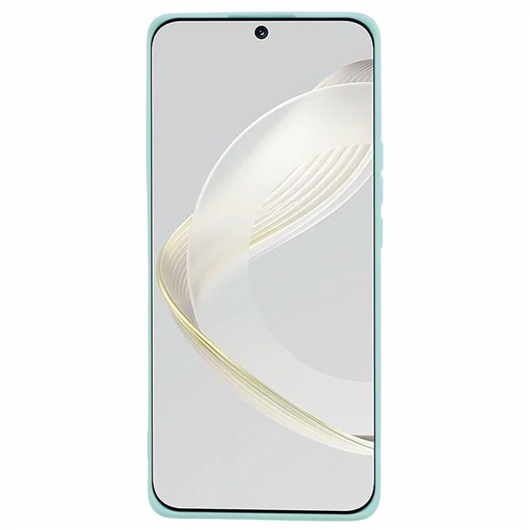 Straight Edge Phone Case for Huawei nova 11 / nova 12s 4G / nova 12 Lite 4G , Precise Cutout Anti-scratch TPU Cover - Light Green-Cellmalls