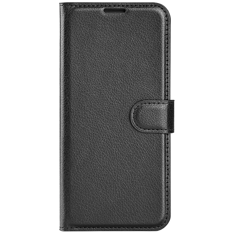 For Huawei Pura 70 Wallet Case with Card Holder Litchi Texture Leather Phone Cover - Black-Cellmalls