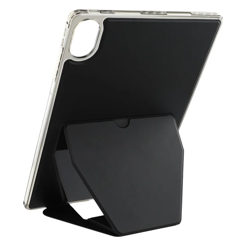 For Huawei MatePad Air (2024)  /  MatePad 12 X Case TPU PU Leather Kickstand Tablet Cover - Black-Cellmalls