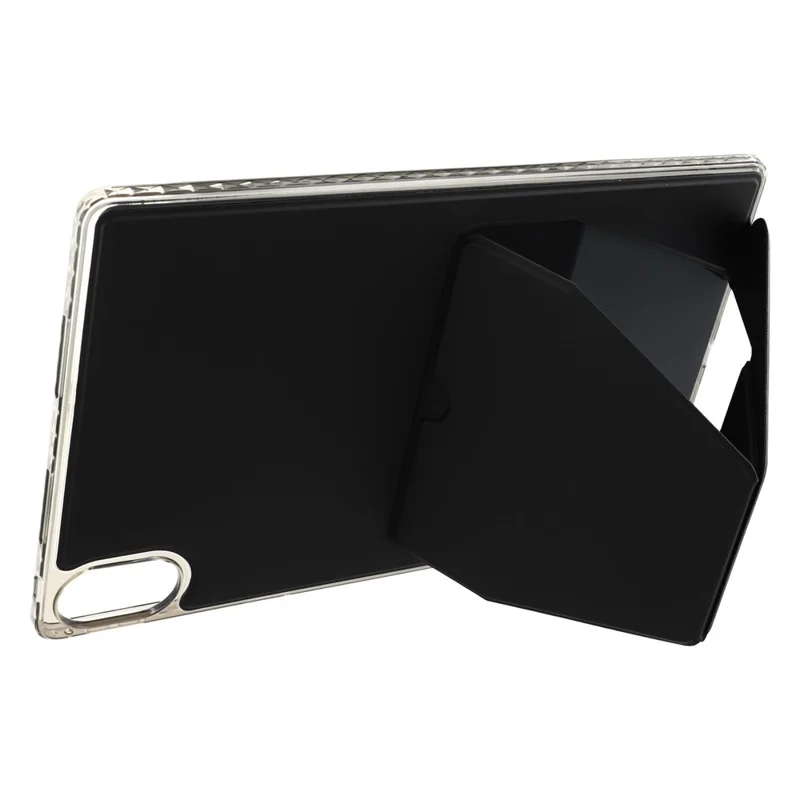 For Huawei MatePad Air (2024)  /  MatePad 12 X Case TPU PU Leather Kickstand Tablet Cover - Black-Cellmalls