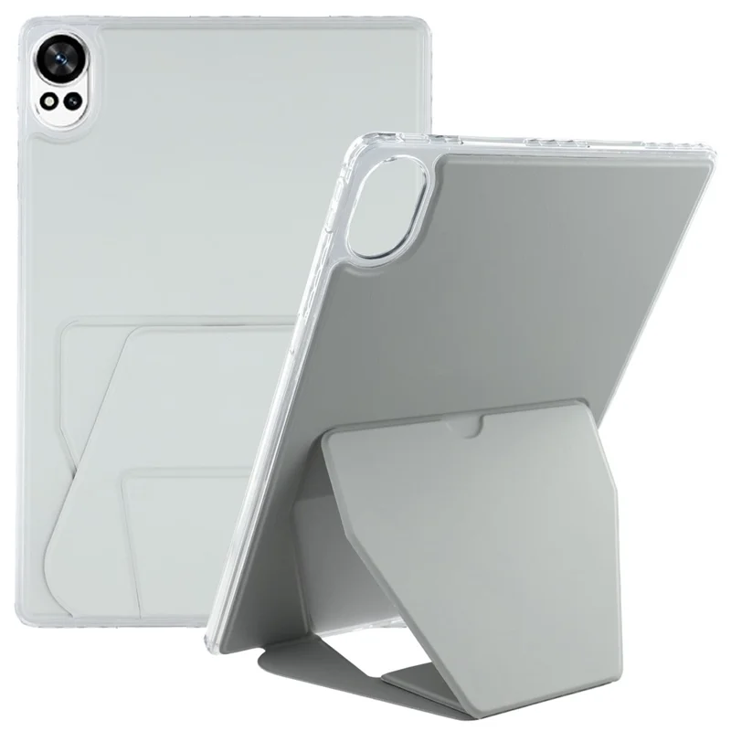 For Huawei MatePad Air (2024)  /  MatePad 12 X Case TPU PU Leather Kickstand Tablet Cover - Black-Cellmalls