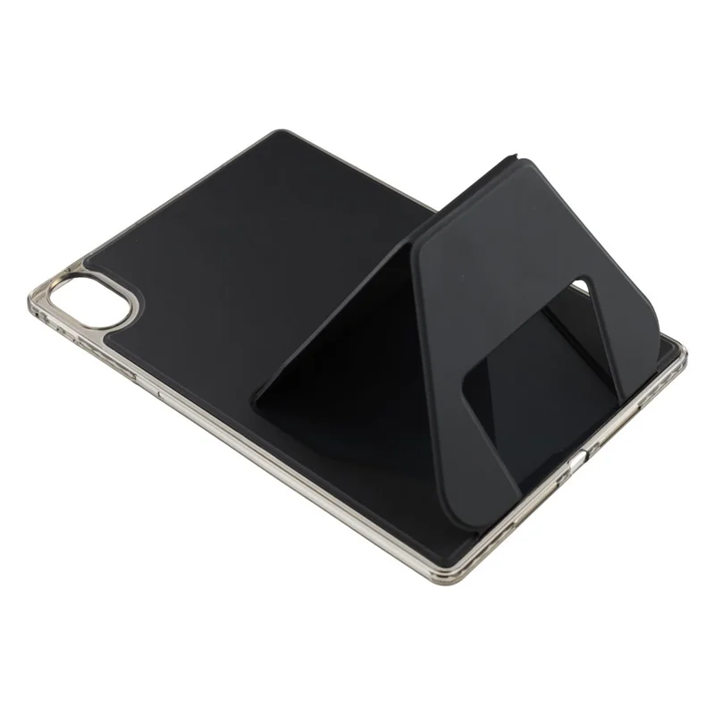 For Huawei MatePad Air (2024)  /  MatePad 12 X Case TPU PU Leather Kickstand Tablet Cover - Black-Cellmalls