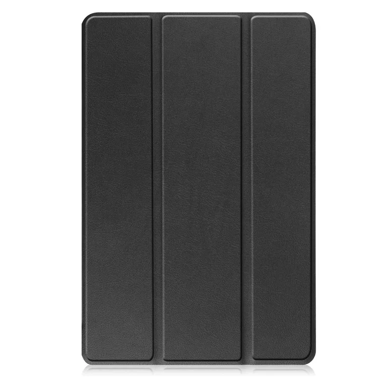 For Lenovo Tab M10 (Gen 3) TB-328FU / TB-328XU PU Leather Trifold Stand Cover Auto Sleep / Wake Case - Black-Cellmalls