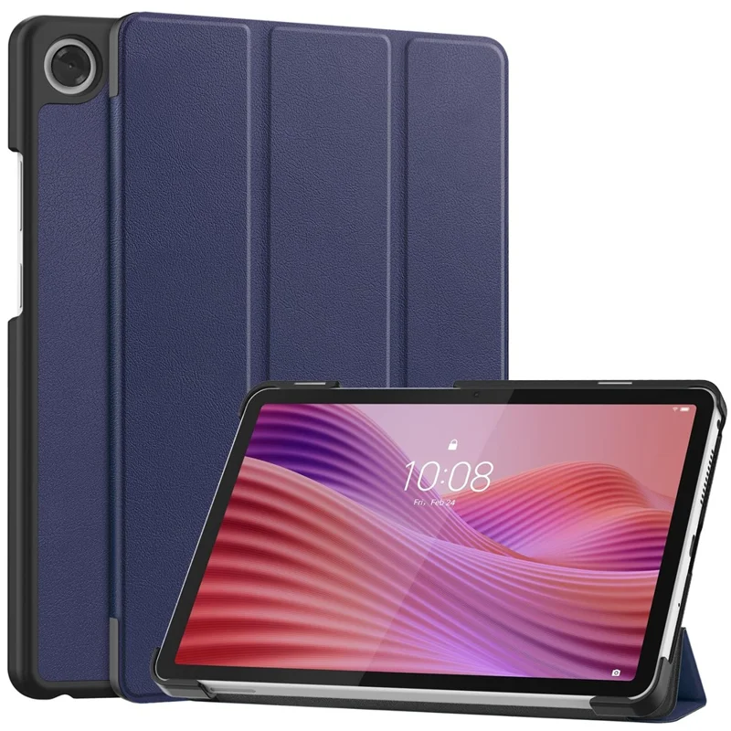 For Lenovo Tab K9  /  Tab One Case Anti-Drop Leather Stand Tablet Cover - Black-Cellmalls