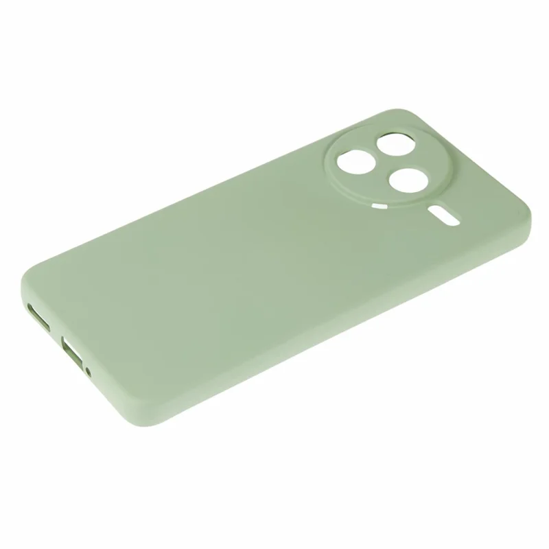 For Xiaomi Redmi K80 5G / Poco F7 Pro 5G Case Arc Edge 2.0mm TPU Protective Phone Cover - Green-Cellmalls