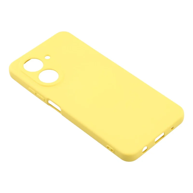 For Xiaomi Redmi A5 4G (171.7mm) / Poco C71 4G Case Arc Edge 2.0mm TPU Protective Phone Cover - Yellow-Cellmalls