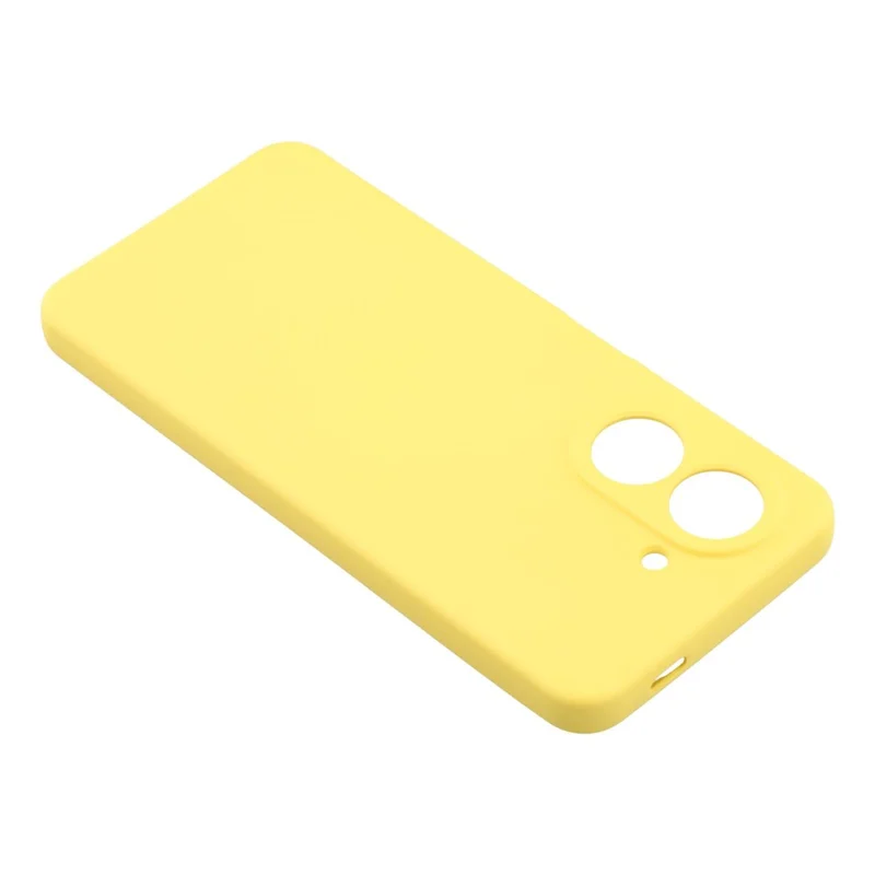 For Xiaomi Redmi A5 4G (171.7mm) / Poco C71 4G Case Arc Edge 2.0mm TPU Protective Phone Cover - Yellow-Cellmalls